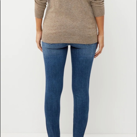 Articles Of Society Sarah Skinny Distressed Maternity Jeans Size 28. So cute!! - Picture 4 of 10